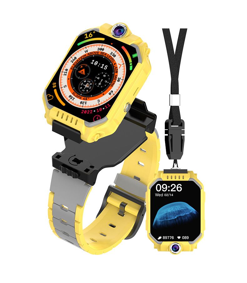 Kids Smartwatch GPS Tracker + Video / Voice Chat | SOS Button | 