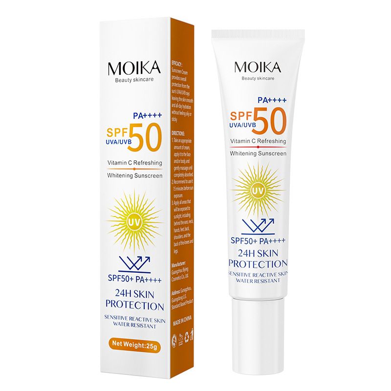 [Sunscreen products]MOIKA Whitening Sunscreen SPF50+ UV Protection Sun Screen Bleaching Creams Moisturizer Body Arms Thighs Facial Sunblock Skin Care