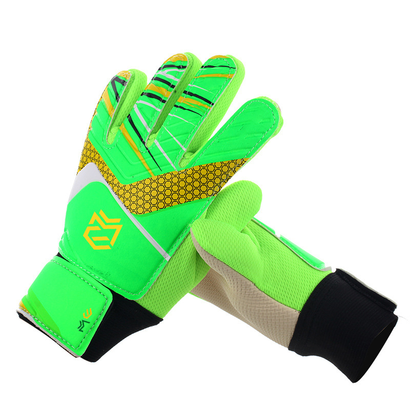 ME-06 Wear-Resistant Latex Finger Gloves Football Goalkeeper Non-Slip Protective Gear Outdoor Sports Equipment Universal Style