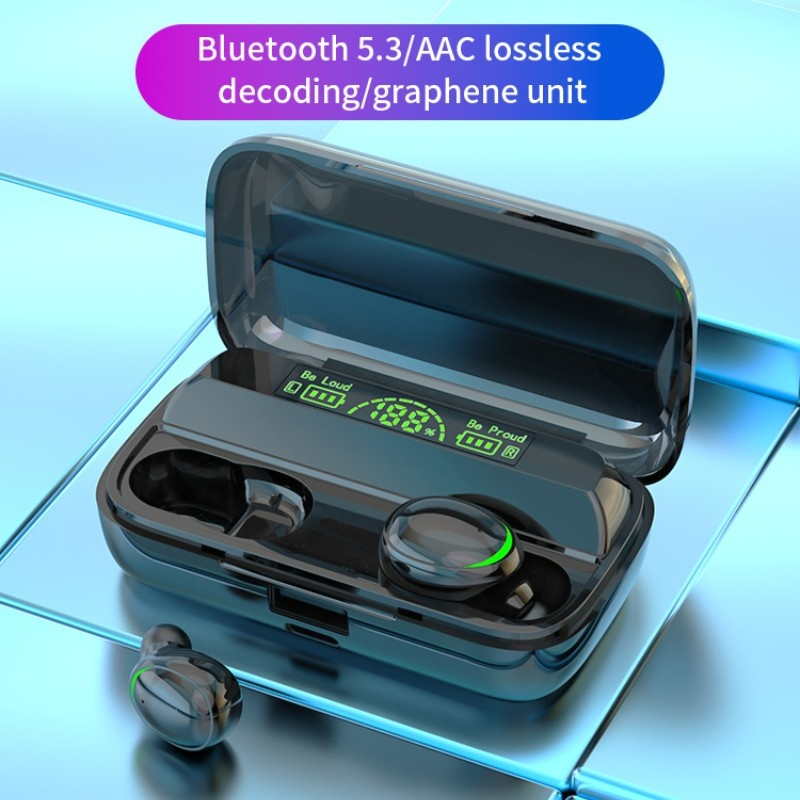 H19 Wireless Bluetooth Headset Tws Dual Ear In Ear Headphones Noise Reduction Earbuds Mini Game Earphones
