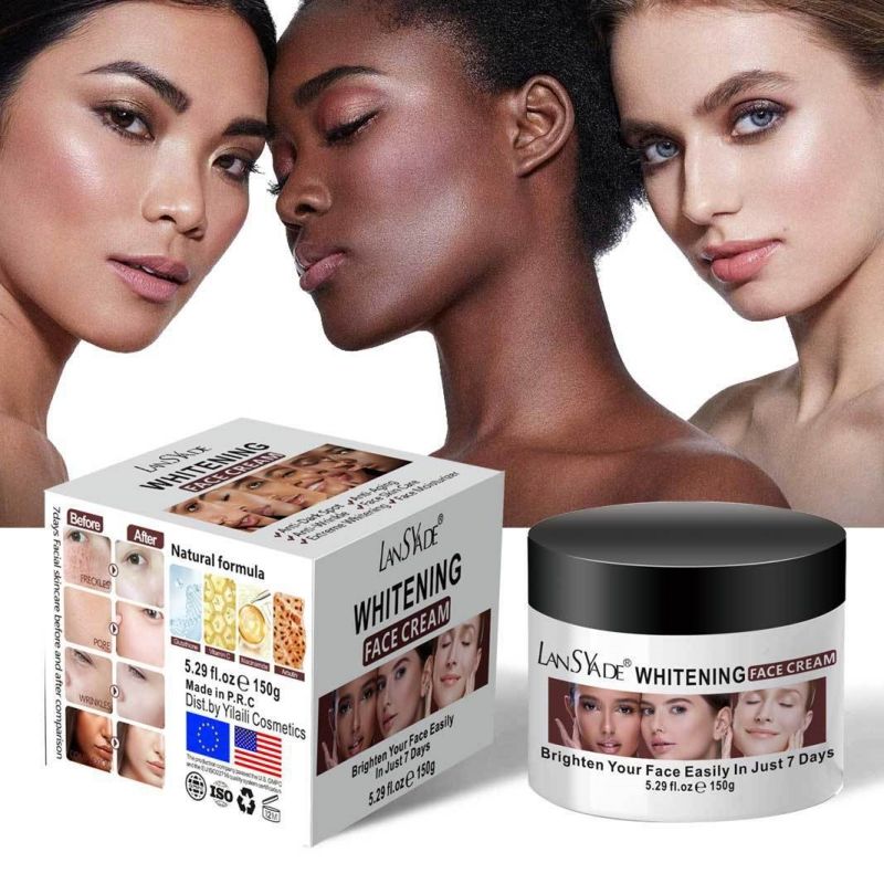 Facial face cream,Blackening cream anti blackening face cream, firm, double moisturize, brighten, moisturize, repair, moisturize and protect skin CRRSOP Whitening Cream Beauty Care ,Facial Care