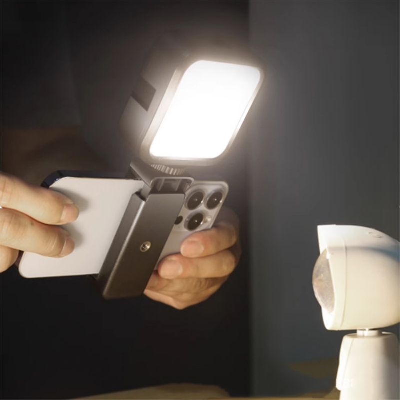 Portable mobile phone photo fill light, selfie handheld pocket RGB photography fill light, outdoor mini fill light CRRSHOP Mobile phone fill light free shipping