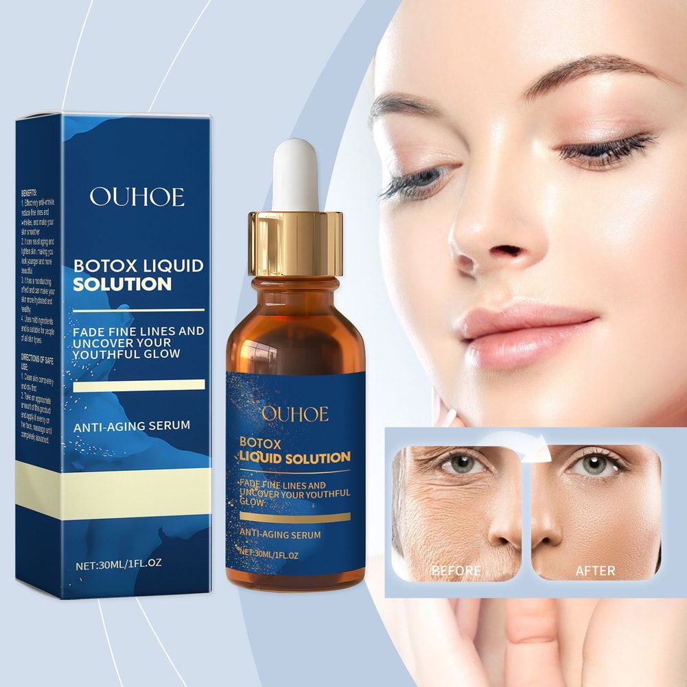 OUHOE Effective Whitening Serum Remove Dark Spots Freckle Essence Anti-Aging Niacinamide Fade Pigmentation Melasma Brighten Skin Care