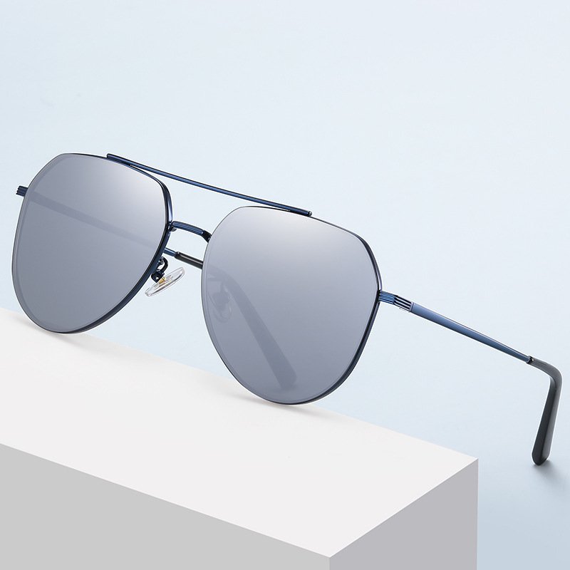 7117 Outdoor Oval Shade Classic Sun Glasses Vintage Men Polarized Sunglasses