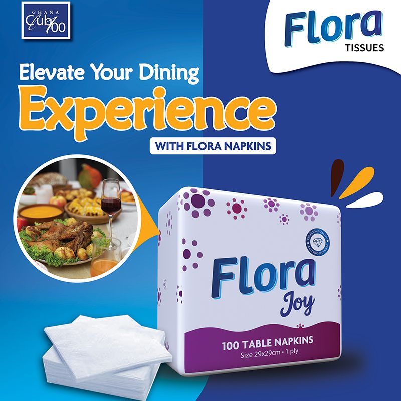 Flora Joy Table Napkin: 1PLY - 29cm 