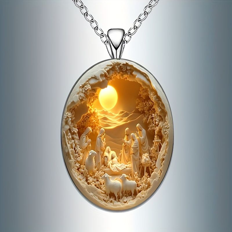 Elegant glass necklaces, the ideal choice for daily wear and special occasions, such as Christmas and Easter.