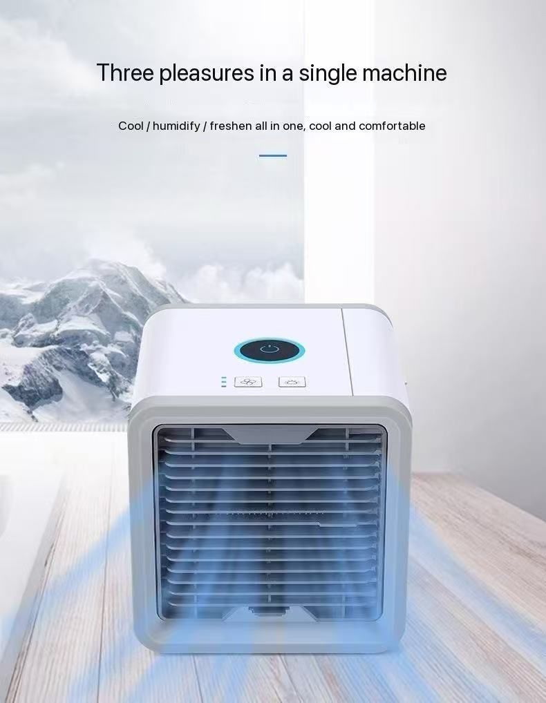 Household mini air cooling machine desktop small air conditioning fan dormitory USB mini air cooling fan office air conditioning fan D278
