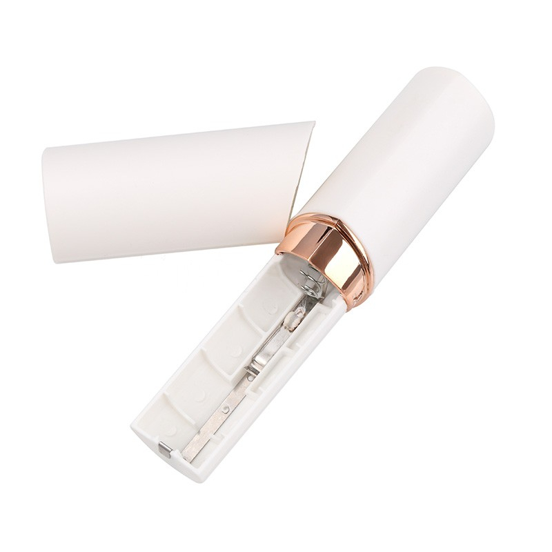 8891 Portable Eyebrow Epilator Electric Mini Eyebrow Trimmer Women Lipstick Shape Shaver Body Facial Lipstick Hair Remover