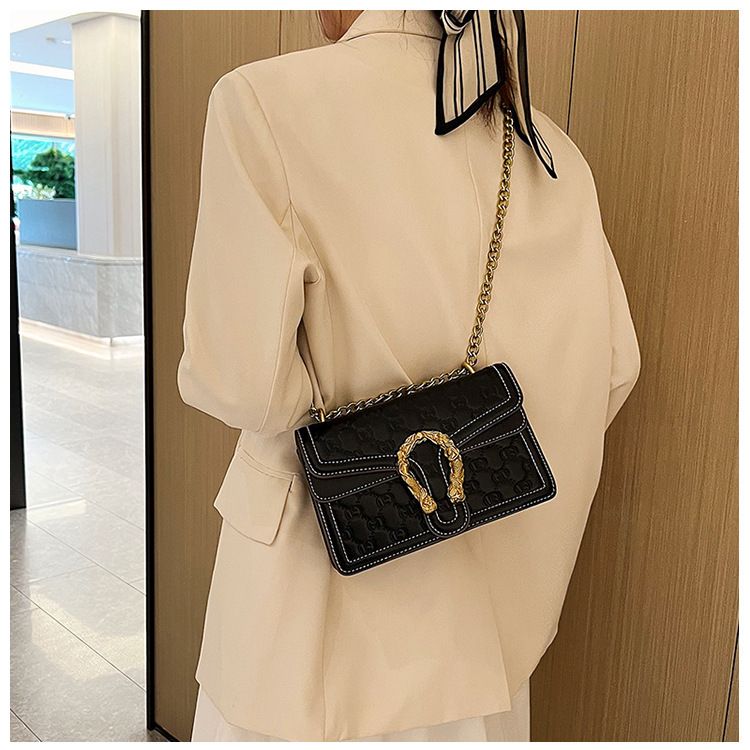 New women's bag chain bag small square bag senior sense with all the shoulder crossbody bag fashion bag FM-6005