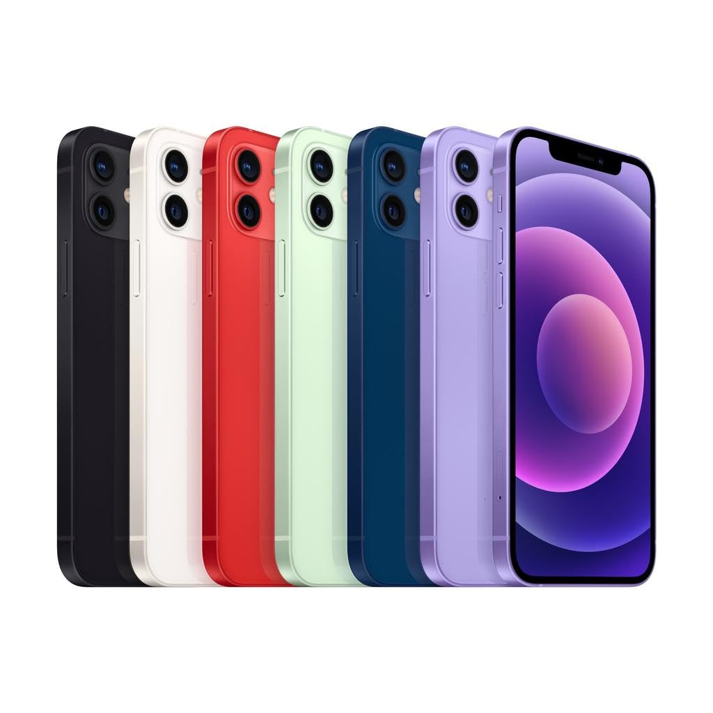 Restored Apple iPhone 12 64GB 128GB 256GB  (Unlocked) (Refurbished)