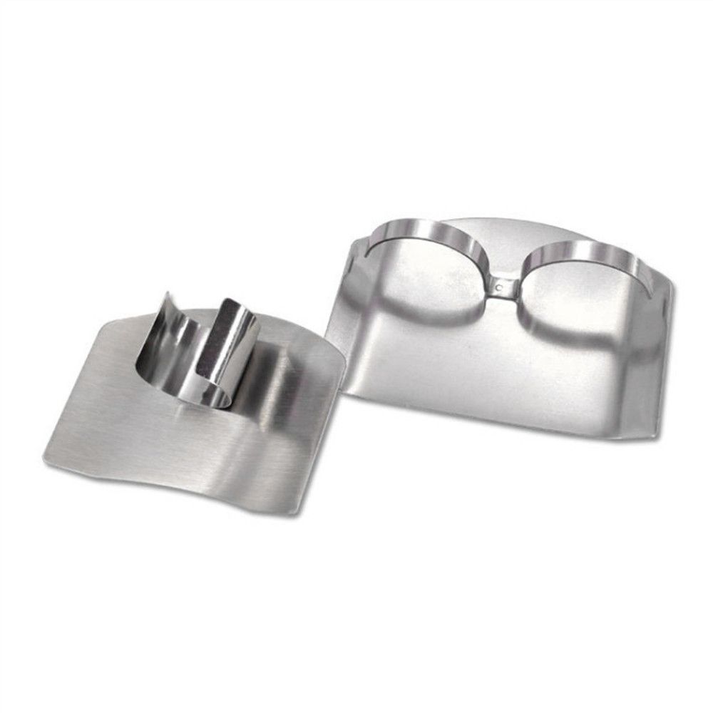 1/2pcs, stainless steel multi-purpose anti-cut finger guard, vegetable cutting hand, finger guard, finger protector, kitchen gadget