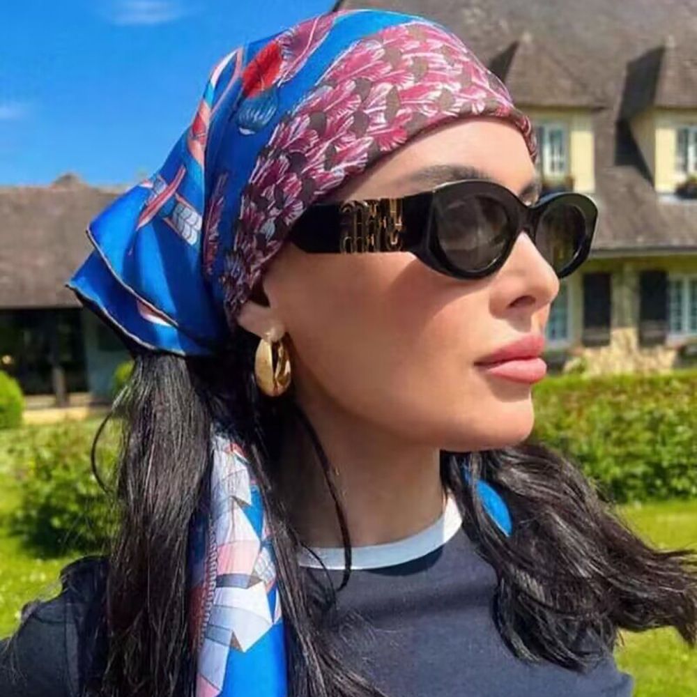 1305 Fashion Fancy Designer Famous Brands Cat Eye Thick Temple Female UV400 Shades Sun Glasses Sunglasses for Women