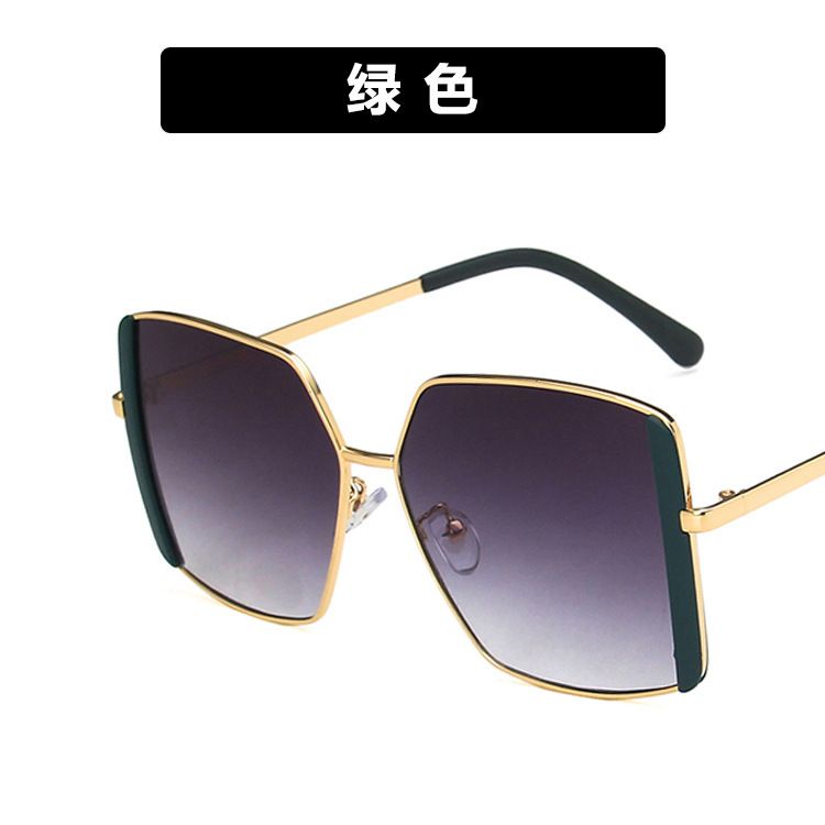 2024 new Korean version of the new big frame square tide driving street camera sunglasses 286