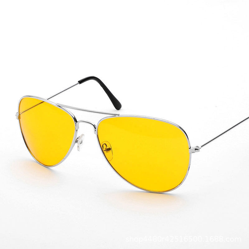 3026 vintage aviator sunglasses women's men's vintage fashion edge frame sunglasses