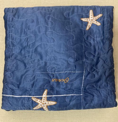 3-piece 1 bedspread 2 pillow case Queen size Fringe Bedspread Coverlet double thick bedspread.