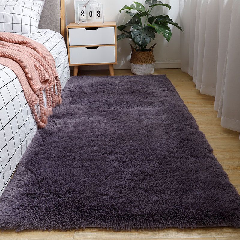 60*160cm,60*200cm,80*160cm,90*180cm ,120*160cm,140*200cm ,160*230cm large size carpet, Polyester fiber bedroom bedside carpet CRRSHOP Oversized long plush home living room carpet