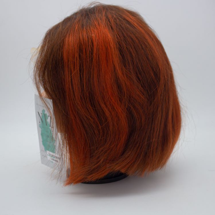 Brazilian Bone Straight 13*4 wig 4/orange bobo10"Transparent Lace Front Human Hair Wigs 360 Lace Frontal Wig