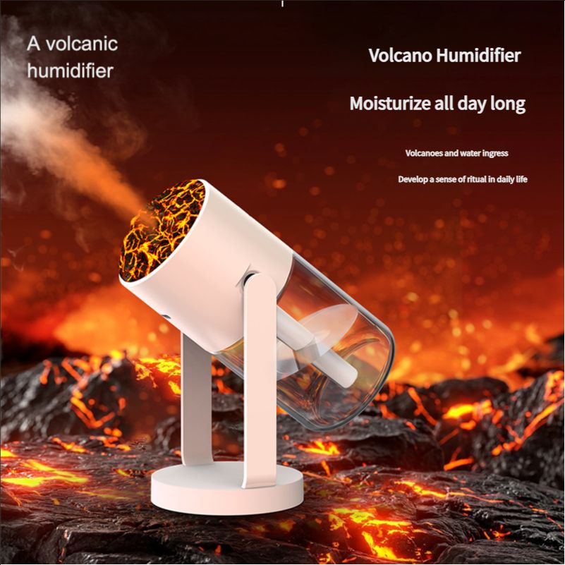 Cross-border new CL29 volcano humidifier portable car air purifier USB home mini humidifier