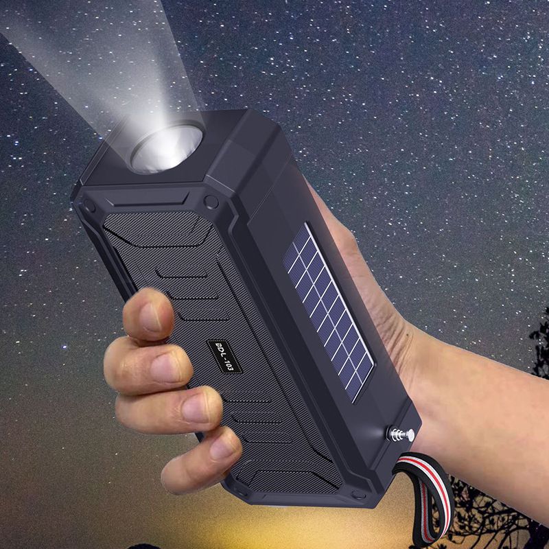 Dual solar bluetooth speaker wireless speaker multifunctional outdoor portable desktop wireless card small speaker