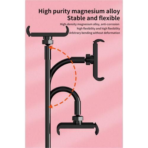ARHANORY Tripod Stand Phone Holder Desktop Lazy With Rotate 360 Degrees Various Shapes Black