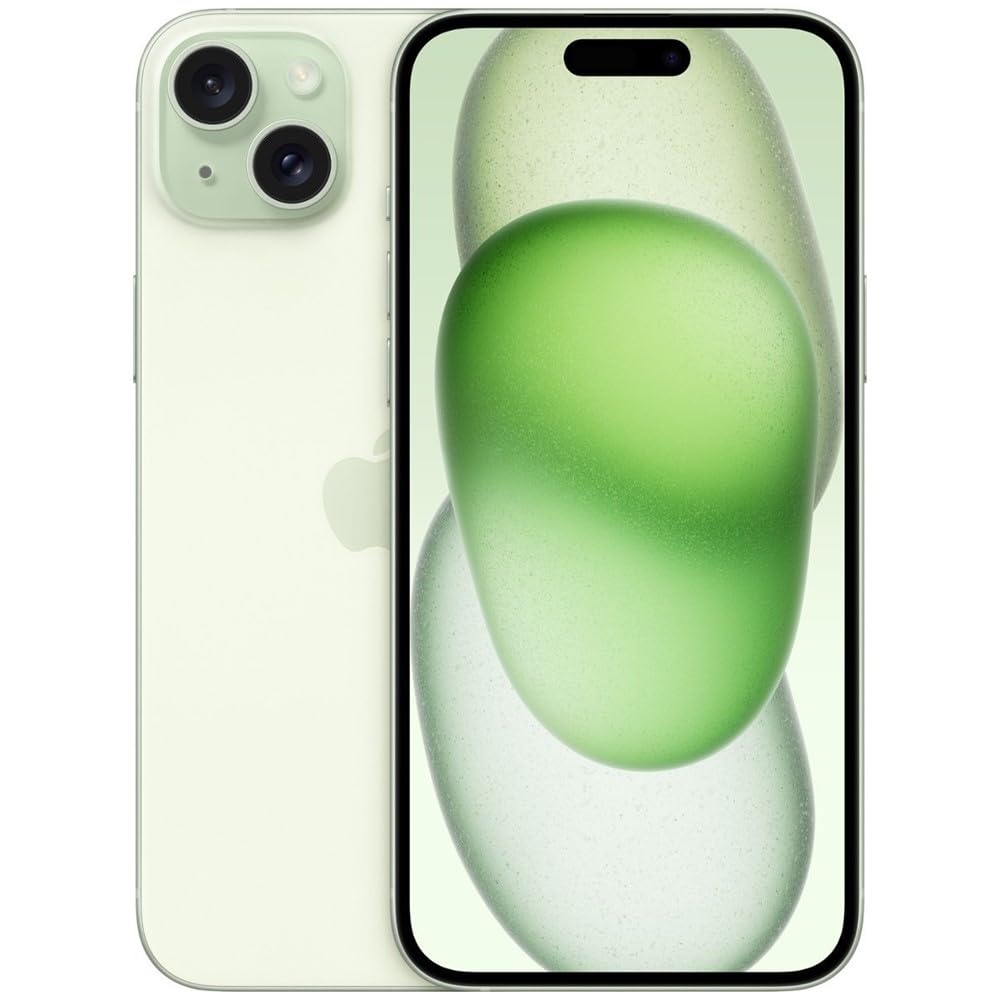 Apple iPhone 15 Plus, 128GB,256GB 512GB Unlocked (Renewed)