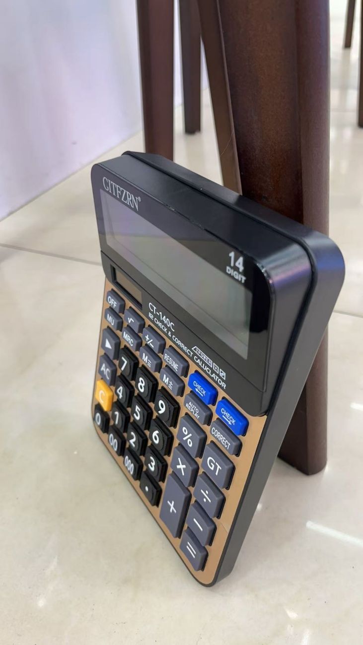 Multifunctional Desktop Calculator Financial Accounting Office Calculating Machine,Home School Business Office Supplies Large Display Financial Accounting Calculator