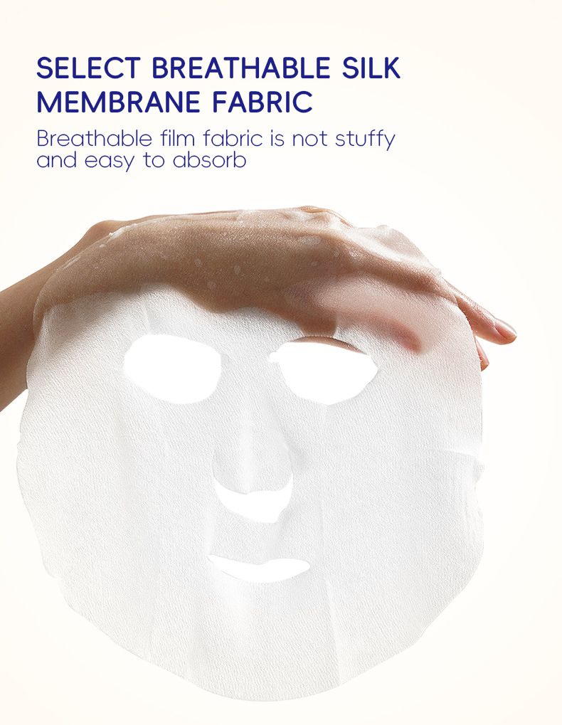 Collagen Essence Facial Mask Sheet Soothing & Moisturizing, Redness & Sunburn Relief, Daily Skin Treatment Solution Sheet Mask - Hydrating & Soothing Facial Mask with Panthenol-Hypoallergenic Self Care Sheet Mask for All Skin Types - Natural Home Spa Treatment Masks