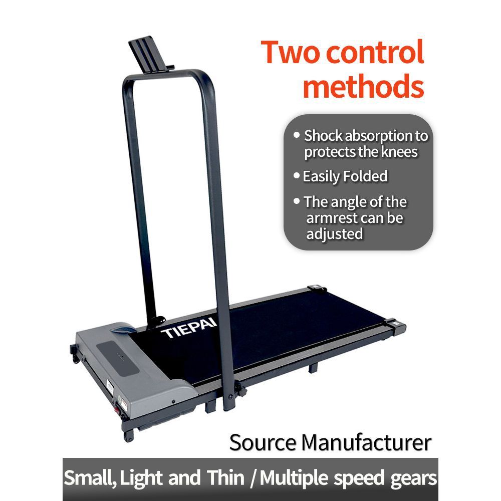Walking Pad,  Under Desk, 2 in 1 Foldable for Home, Walking Pad with Handle Bar, 15" Widened Running Belt with Remote Control & LED Touch Screen