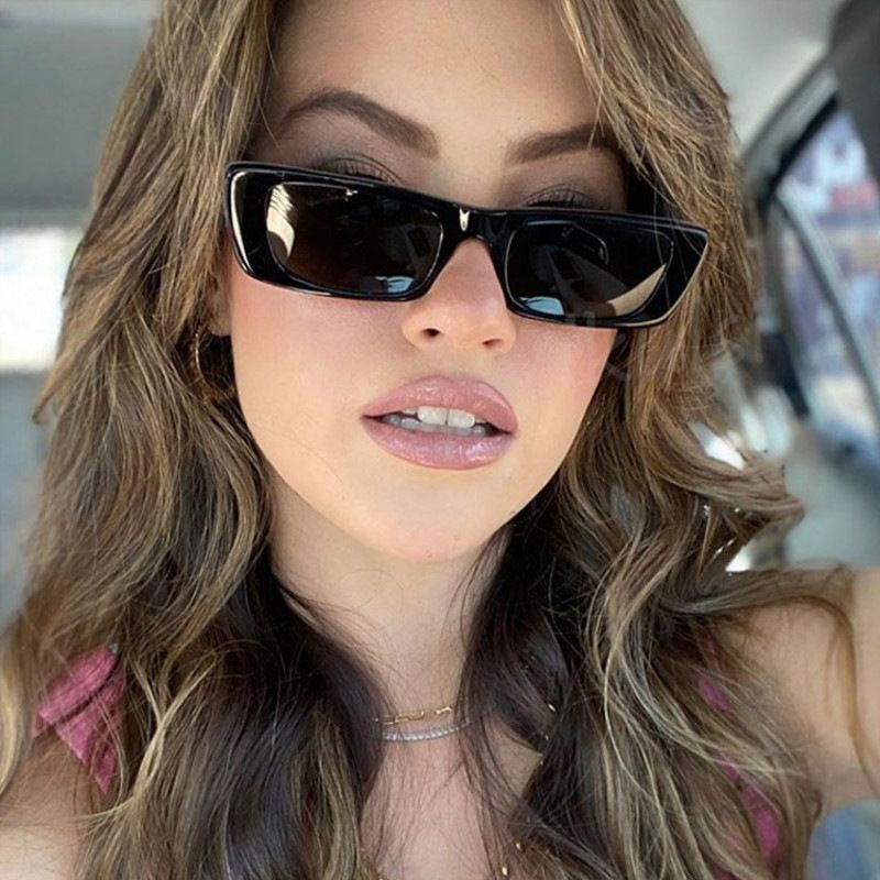 5187 Women's New Square Frame Sunglasses UV Blocking Sunglasses