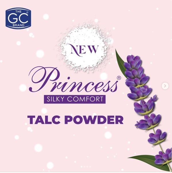 Princess Powder Silky Comfort Talc Powder 450g