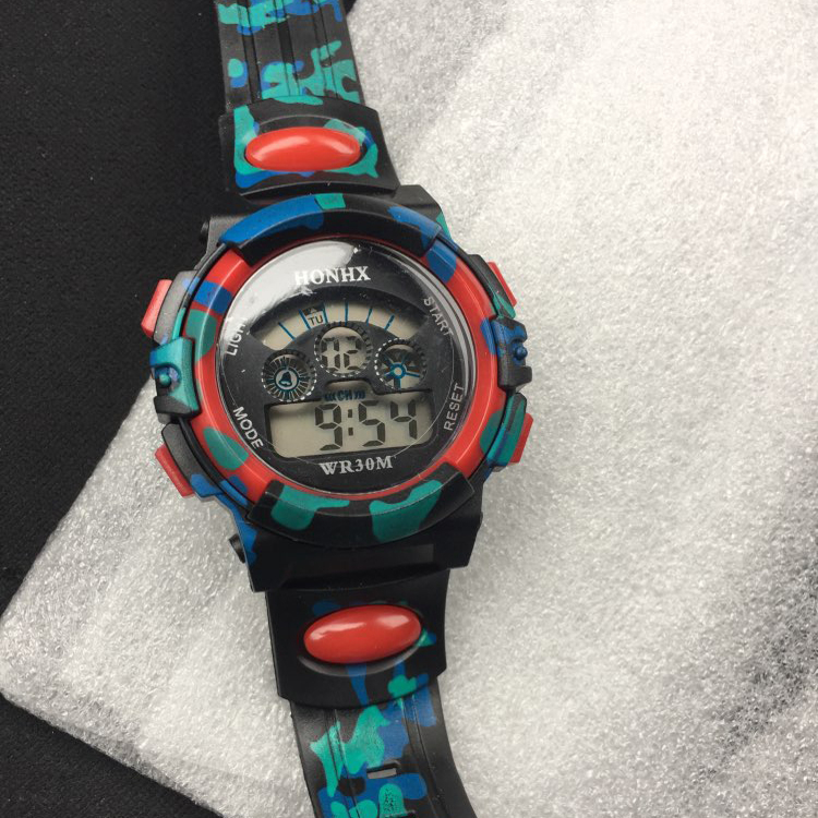 Outdoor Multifunction Chidren Digital Watches Boys Girls Child Rubber Sports Electronic Wrist Watch Kids LED Date Clock Reloj