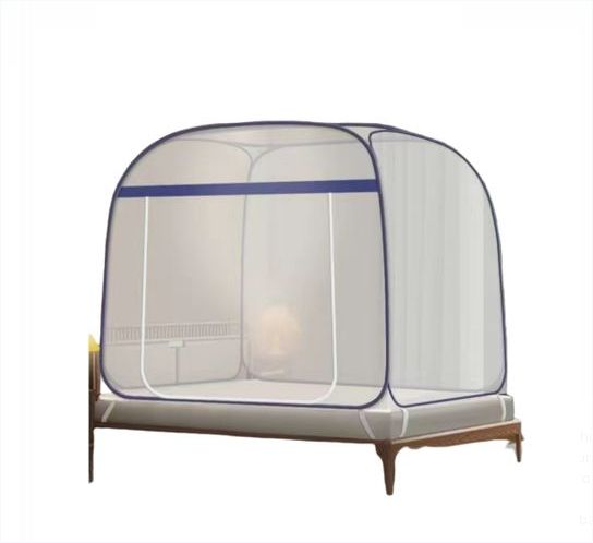 Genetic Foldable Mosquito Net 1.5 m*2.0 m -White/Blue