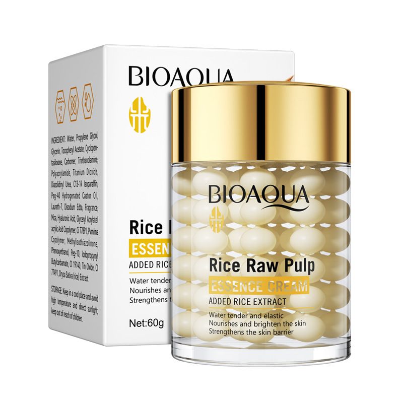 BIOAOUA Rice Puree Moisturizing Essence Cream Moisturizing and Rejuvenating Cream