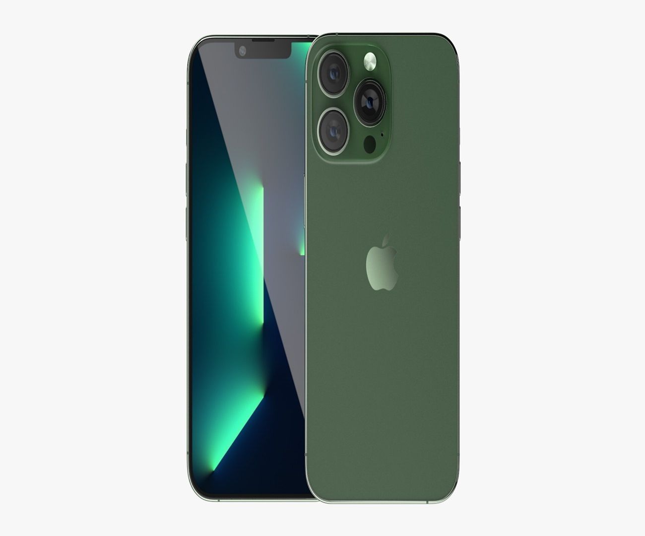 [Surprise promotion]Refurbished Apple iPhone 13 Pro Max 128GB|256GB|512GB-Fully Unlocked Limited Time SaleMountain Green