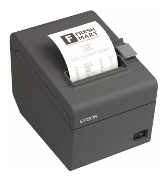 TM-T20II Receipt Printer, Dark Grey with Power Supply, Serial, USB Interfaces