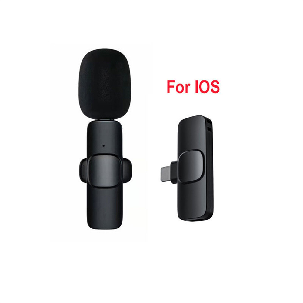 Noise Reduction Lavalier Microphone Wireless for IOS/Type-C