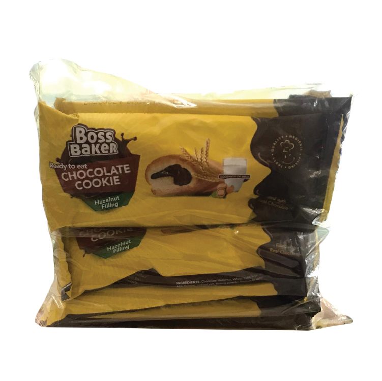 10pcs BOSS BAKER READY TO EAT CHOCOLATE COOKIES 30G