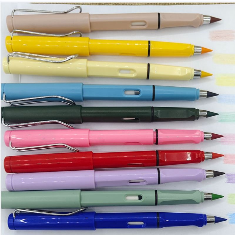 Colored pencil, no ink, no sharpening, eternal upright posture, pencil for drawing and writing, erasable and not easily broken CRRSHOOP free shipping colored pen 