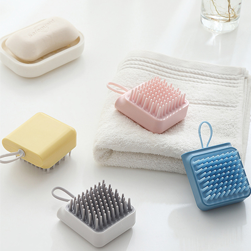 Pet bath brush cat and dog massage brush universal convenient bath bath brush cleaning products beauty Set of 4