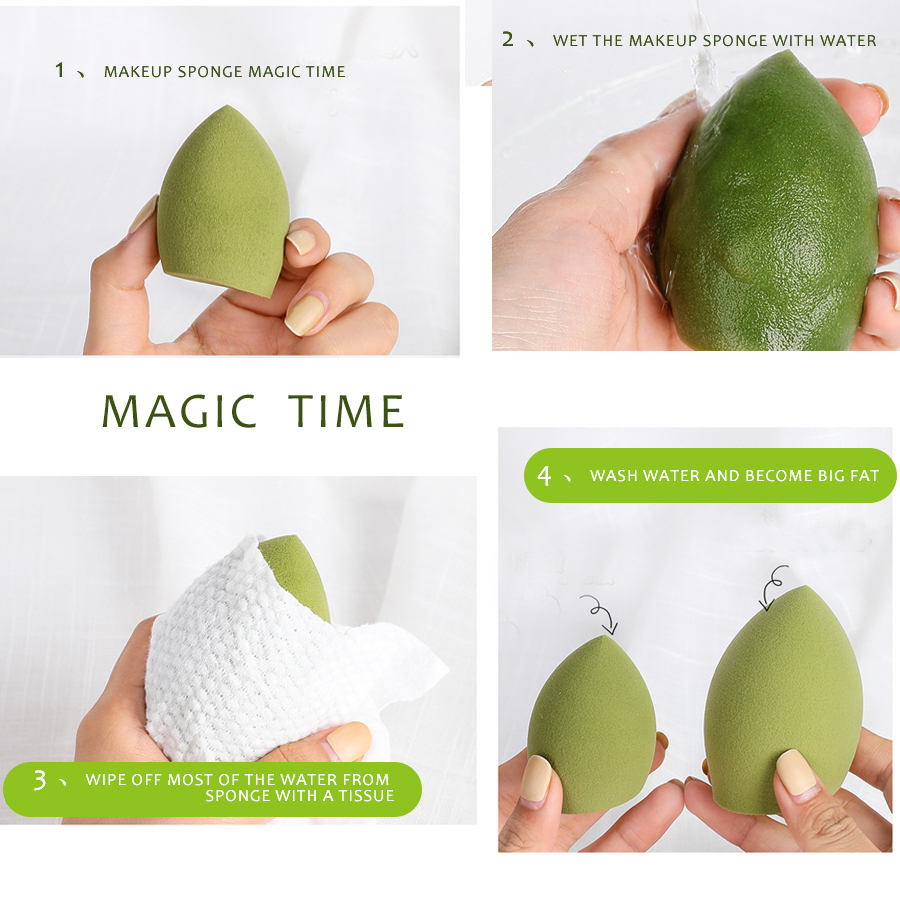 Make-up tools Beauty Egg Powder Puff Water Drop Powder Puff Make-up Egg Make-up Egg Slant Cut Sponge Powder Puff
