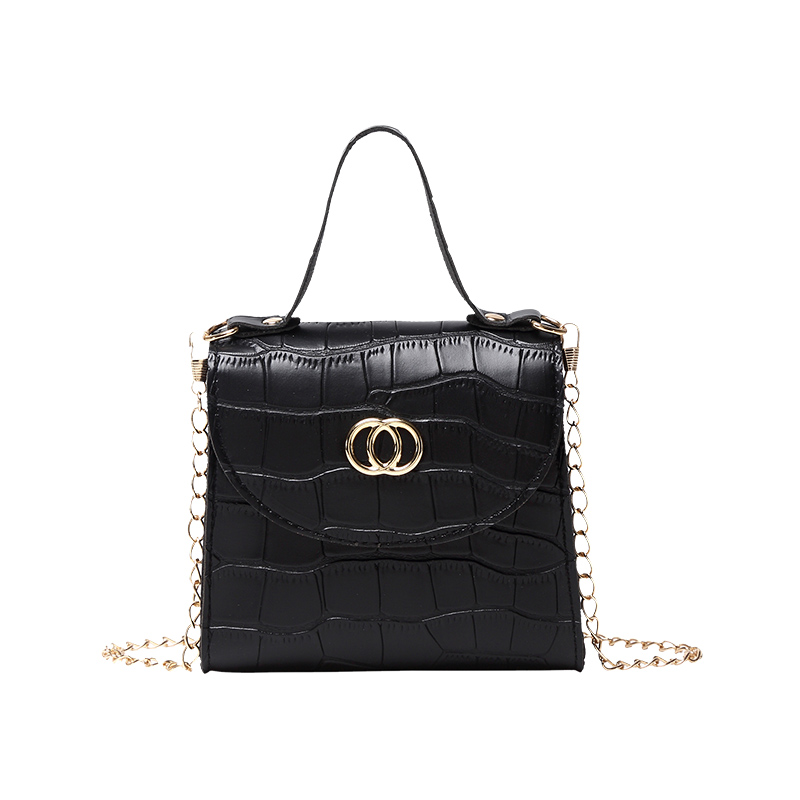 B016 Hot Selling Vintage Style Satchel Bag Girls Crocodile Grain Mini Shoulder Bag For Girl