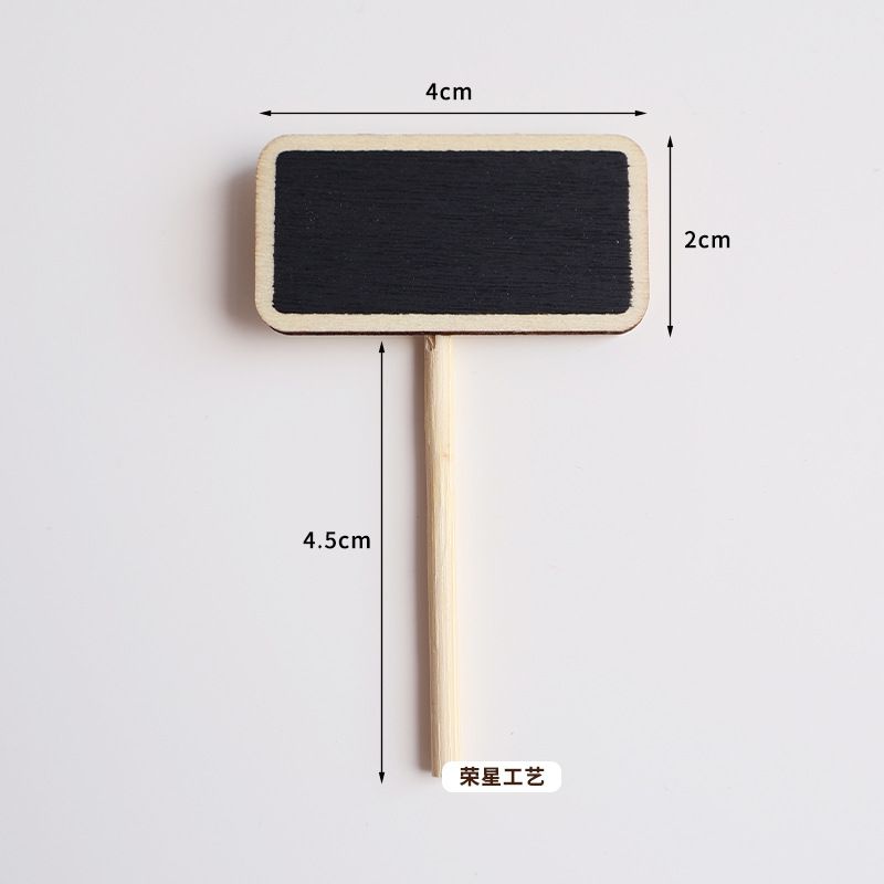 Mini chalkboard clip wooden display price tag sticky note clip mini photo clip small chalkboard