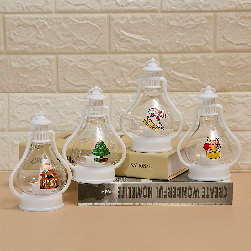 Christmas Decorations New LED Lights Children Portable Window Display Christmas Tree Pendant Creative Props(This product does not contain batteries)

 