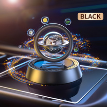 Car mounted aromatherapy solar energy rotary transfer perfume aluminum alloy interstellar suspension car perfume accessories car mounted aromatherapy