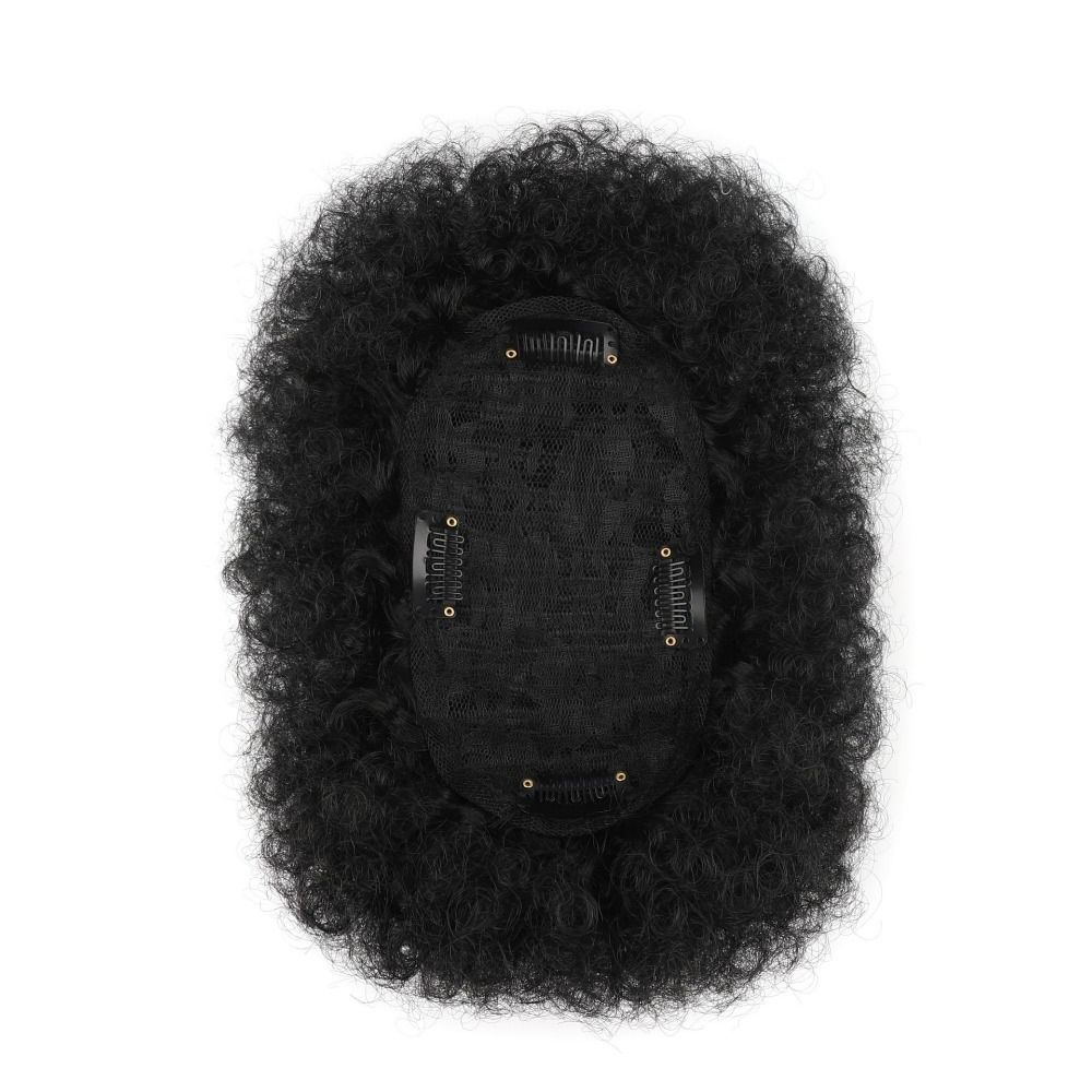 TopKiss High Temperature Fiber Men's Wig, Big Replacement Block for Chicken Combs Exploding Head Wig Local