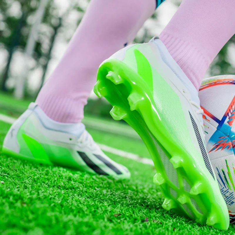 H2310 Original Men Soccer Shoes AG/TF Children Football Shoes Youth Football Boots Comfortable Athletic Training Cleat
