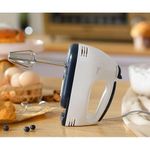 General 7 Speed Electric Hand Mixer Scarlett Egg Beater Cake Baking Whisk - White