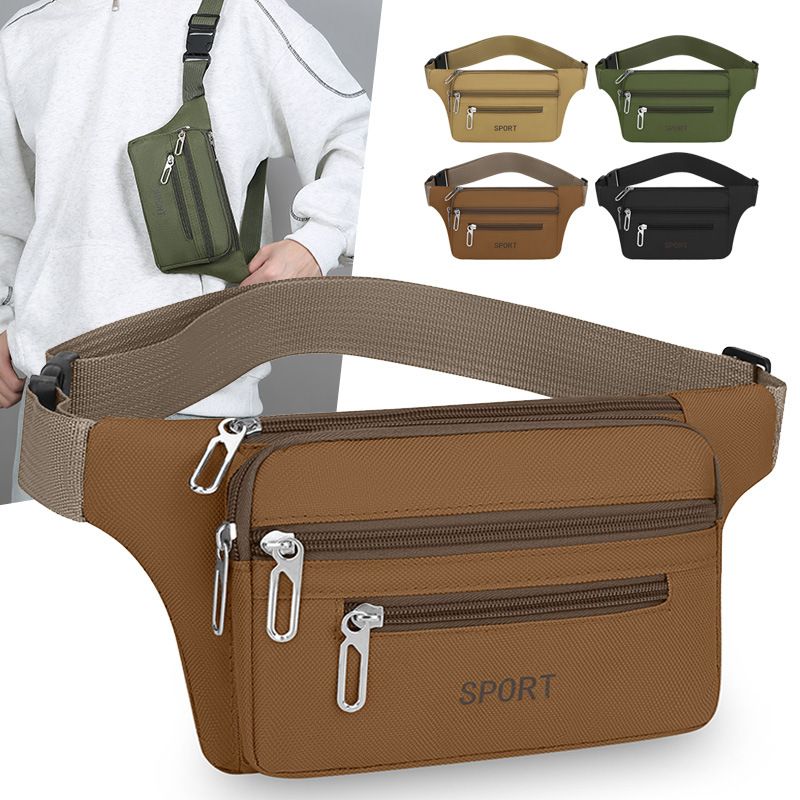 Men Women Universal Multi-Functional Large Capacity Waist Bag, Wear Resistant Cash Storage Fanny Pack, Casual Outdoor Sports Running Pouch, Practical Vendor Cashier Waist Purse for Daily Business Travel