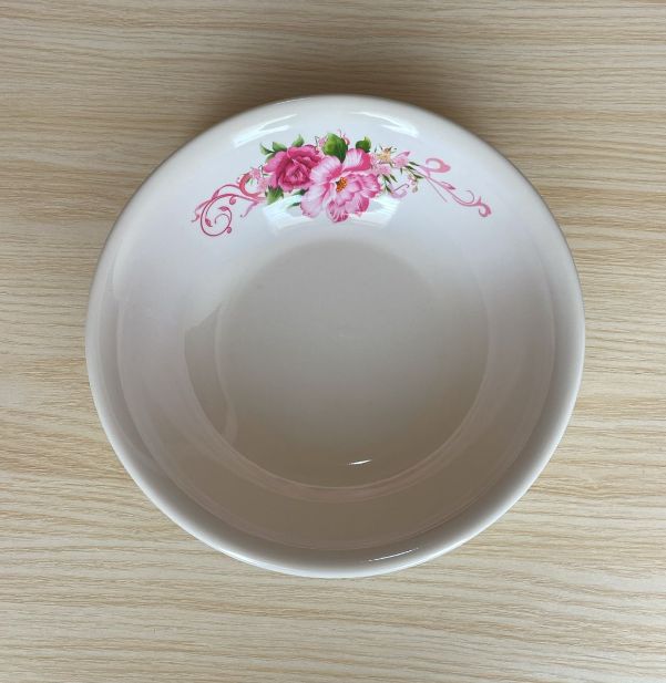 GR 26 cm ware kitchen durable tableware Melamine Flower Design bowl Tableware High-Grade bowl 