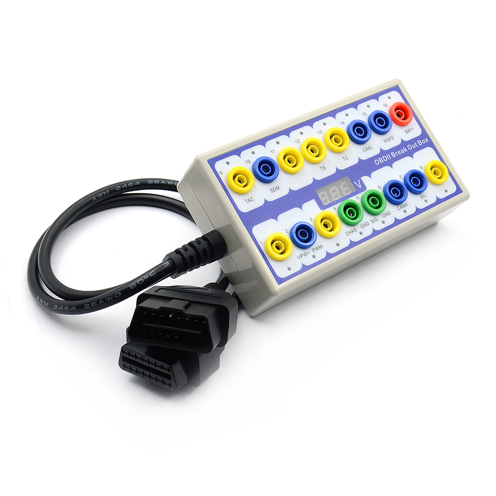 OBDII Protocol Detector Automotive ECU Programming OBD2 Protocol Detector Junction Box